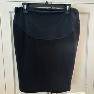 Tapata Black Maternity Pencil Skirt